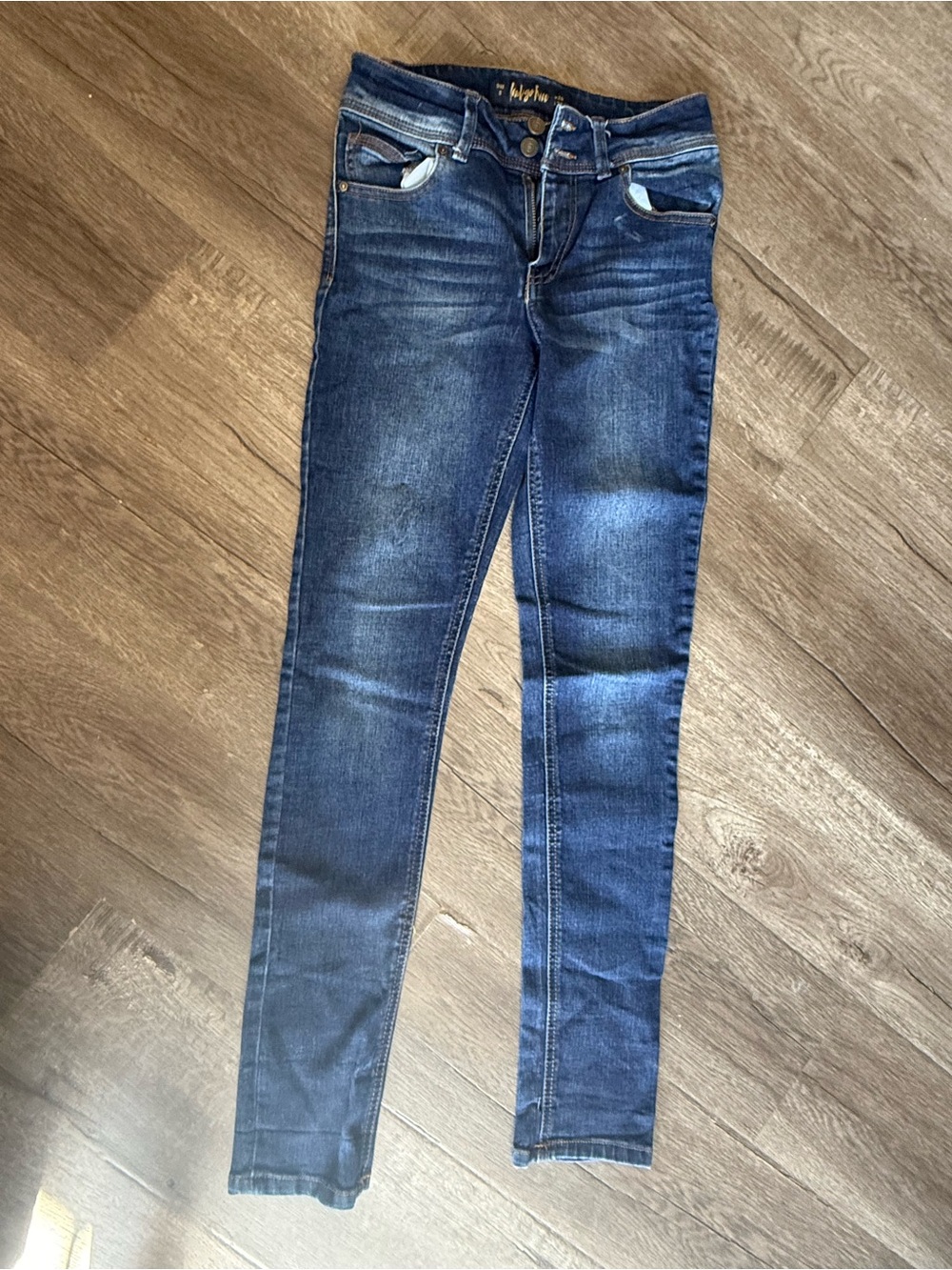 Indigo Rein Men Slim Dark Blue Denim Jeans size 3 says 5 but fits like 3